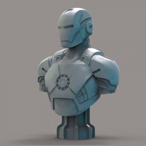 iron man 3D Model .c4d .max .obj .3ds .fbx .stl .blend 