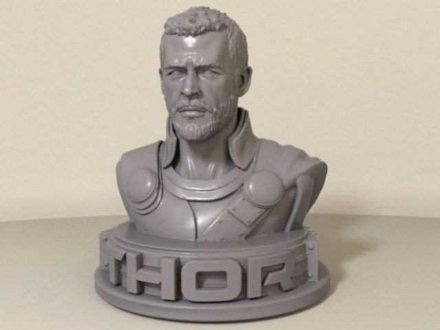 thor 3D Model .c4d .max .obj .3ds .fbx .stl .blend 