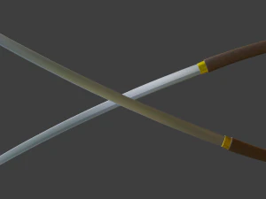 katana Model 3D