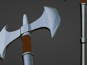 battle axe - labrys 3D Model
