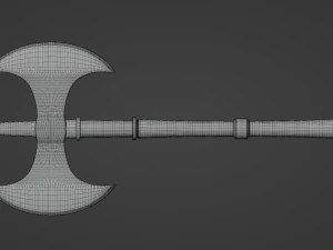 battle axe - labrys 3D Model