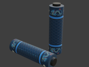 dragon scroll Modello 3D
