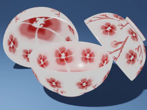 ciotola di fiori Modello 3D