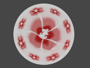 flower bowl 3D Model