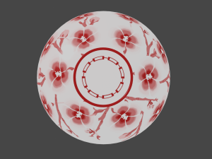 flower bowl 3D Model