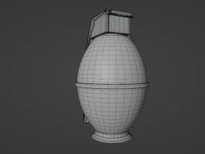 granada m26 Modelo 3D