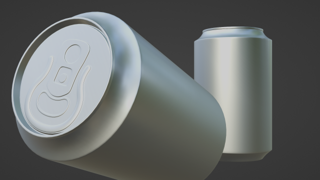 aluminum soda can Modelo 3D .c4d .max .obj .3ds .fbx .stl .blend 