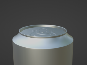 aluminum soda can Modelo 3D