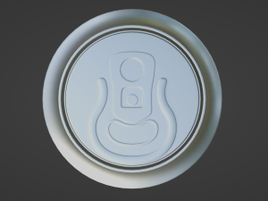 aluminum soda can Modelo 3D