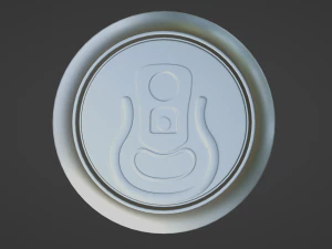 aluminum soda can 3D Model