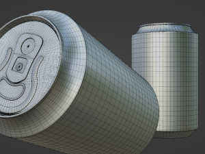 aluminum soda can Modelo 3D