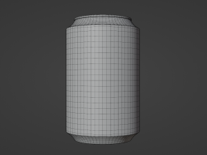 aluminum soda can Modelo 3D