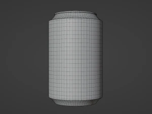aluminum soda can 3D Model