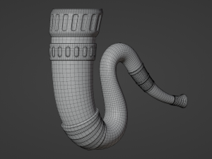 battle horn CG Textures