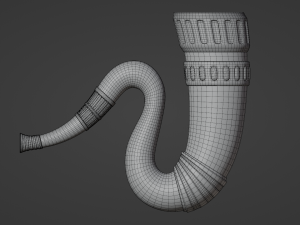 battle horn CG Textures