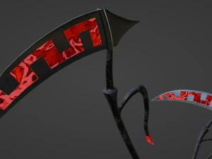 kosa fantasy Model 3D