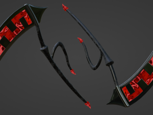 fantasy scythe 3D 模型