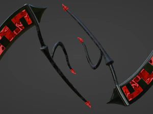 fantasy scythe 3D Model