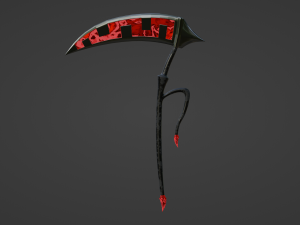 fantasy scythe 3D 模型
