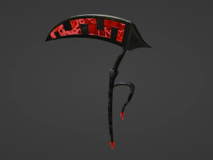 fantasy scythe 3D Model