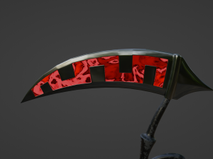 fantasy scythe 3D 模型