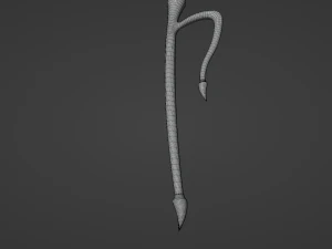 fantasy scythe 3D Model