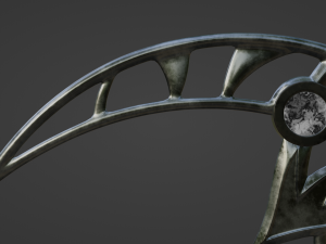grim reaper scythe 3D Модель