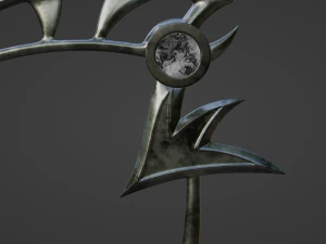 grim reaper scythe 3D Model