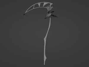 grim reaper scythe 3D Модель