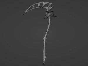 grim reaper scythe 3D Model