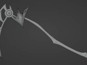 grim reaper scythe 3D Модель