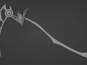 grim reaper scythe 3D Model