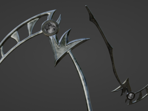 grim reaper scythe 3D Модель