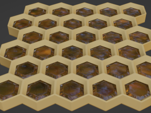 honeycomb Model 3D