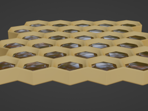 honeycomb Model 3D