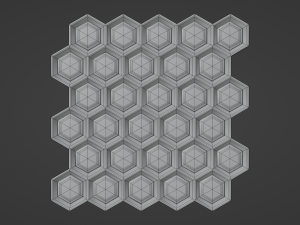 honeycomb Model 3D