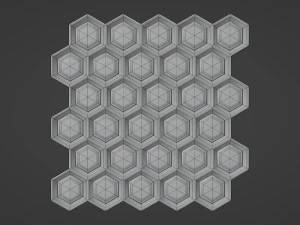 honeycomb 3D Model