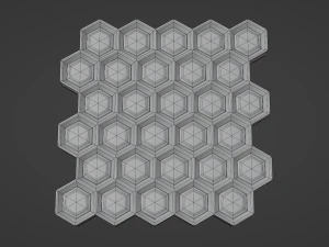 honeycomb 3D Model