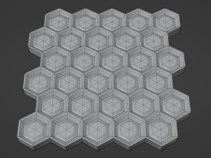 honeycomb Model 3D