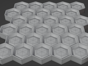 honeycomb Model 3D