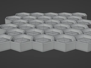 honeycomb 3D Model