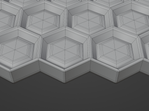 honeycomb Model 3D