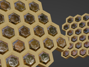 honeycomb Model 3D