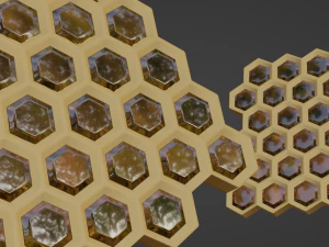 honeycomb 3D Model