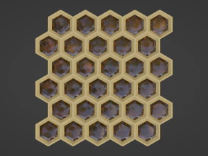 honeycomb 3D Model