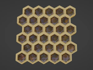honeycomb 3D Model