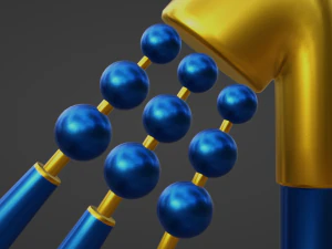 Egyptian Crook and Flail 3D Model