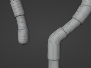 Egyptian Crook and Flail 3D 모델