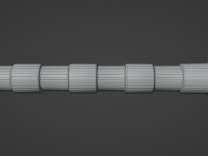 Egyptian Crook and Flail 3D 모델