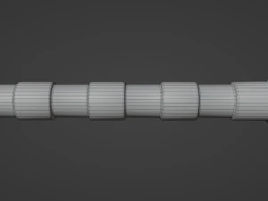 Egyptian Crook and Flail 3D Model